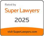 Rated by Super Lawyers 2025 | visit superlawyers.com